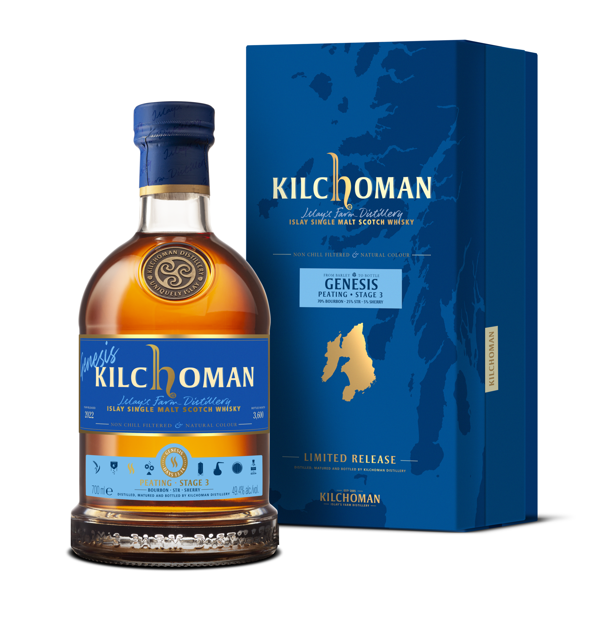 Kilchoman Genesis Stage 3: Peating