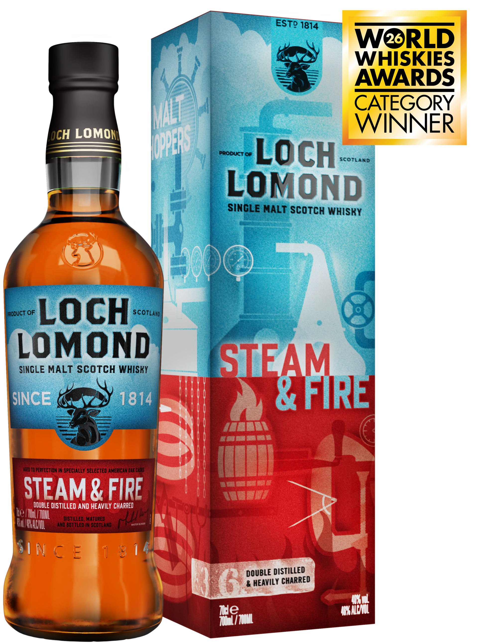 Loch Lomond Steam & Fire · Single Malt Scotch Whisky