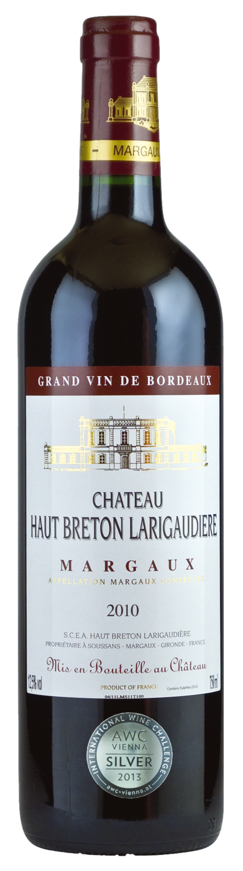 2010er Château Haut Breton Larigaudière