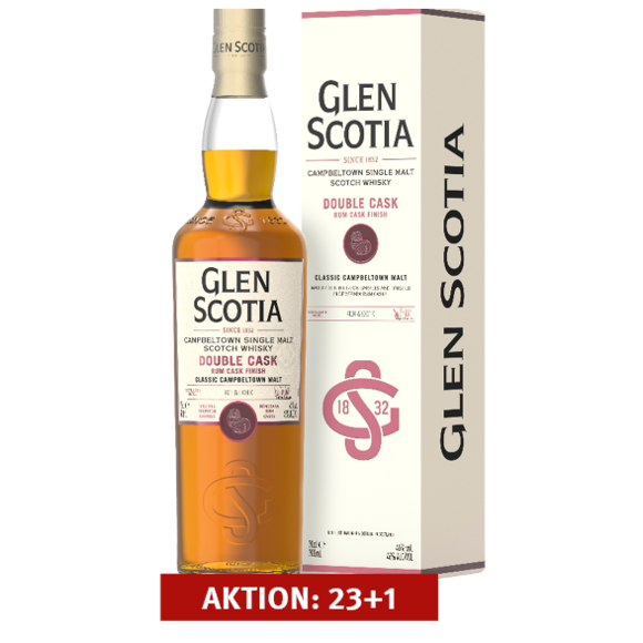 Glen Scotia Double Cask Rum Cask Finish | 23+1 Aktion