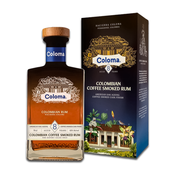 Coloma 8 Jahre Colombian Coffee Smoked Rum