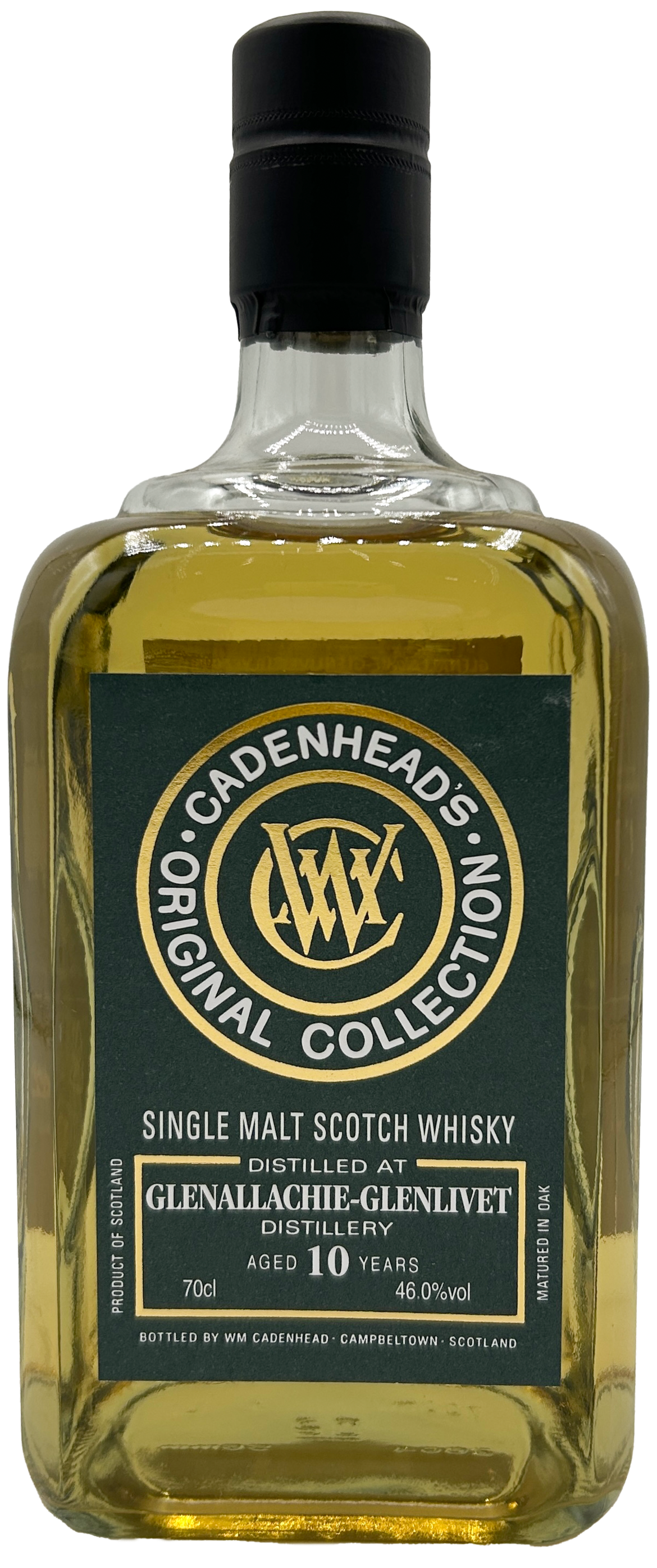 Cadenhead's Glenallachie-Glenlivet 10 Jahre Single Malt Scotch Whisky 