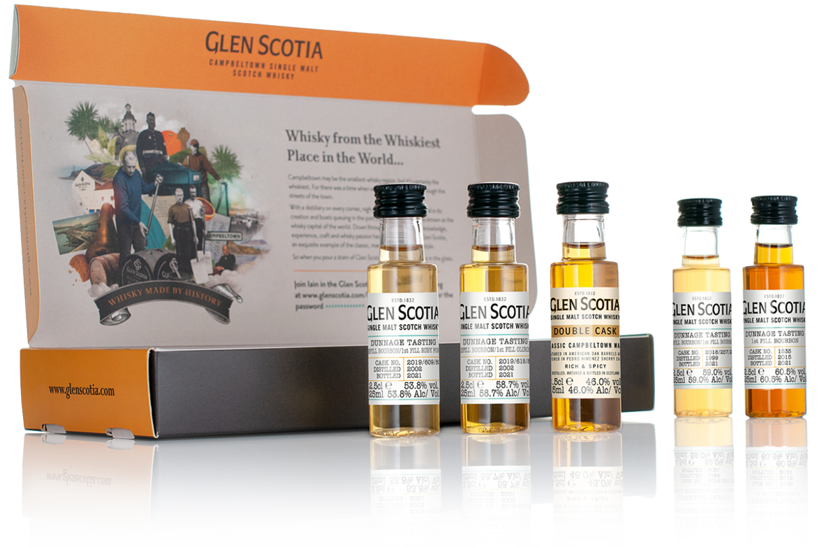 Glen Scotia Dunnage Tasting Set 2021