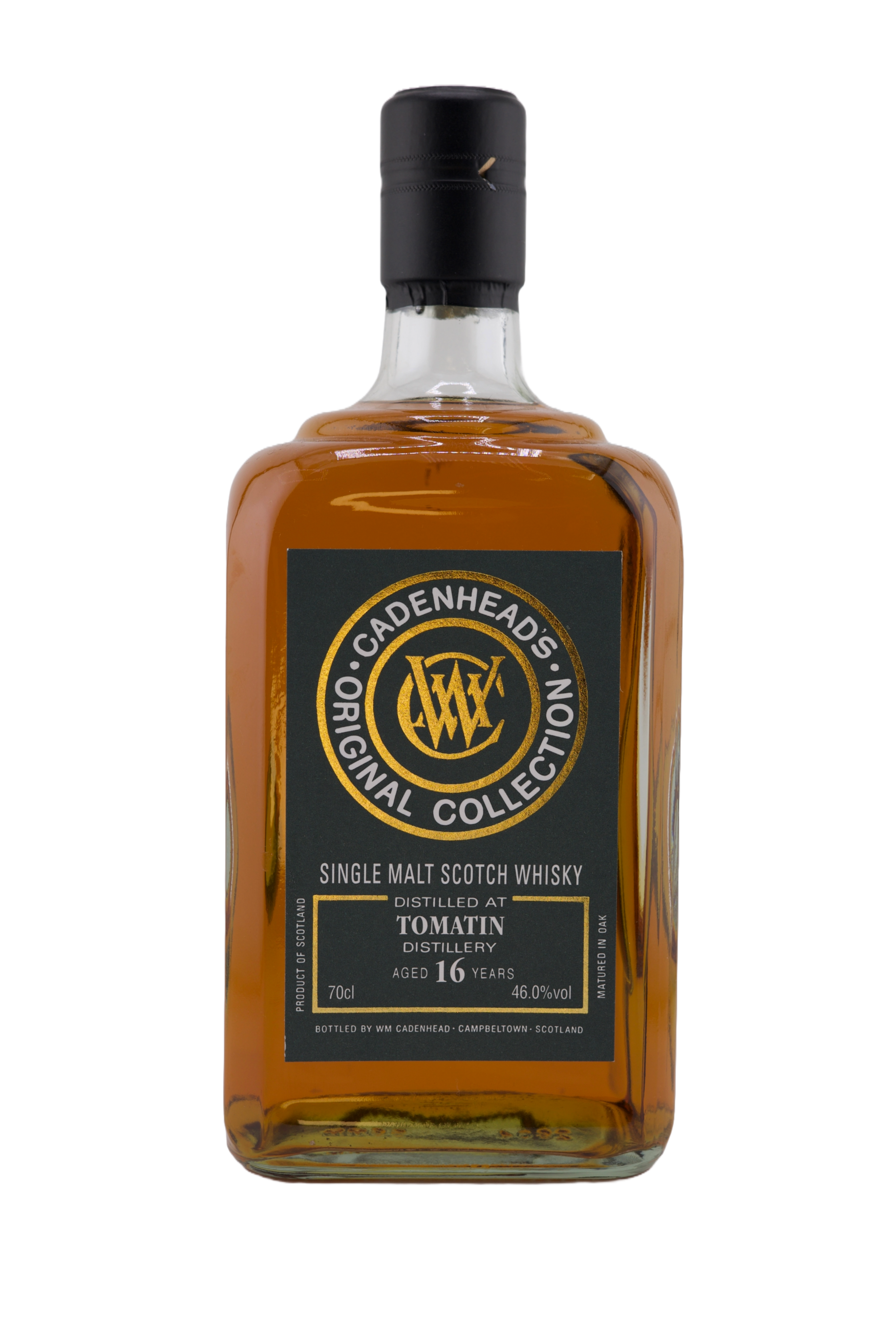 Cadenhead's Tomatin 16 Jahre · 5 year finish in Manzanilla Hogsheads
