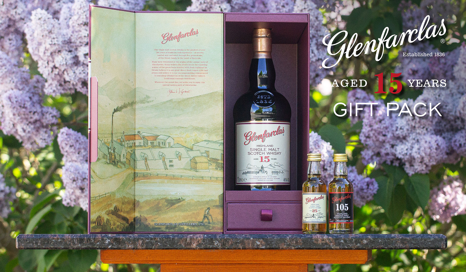 Glenfarclas 15 Jahre Premium Gift-Pack
