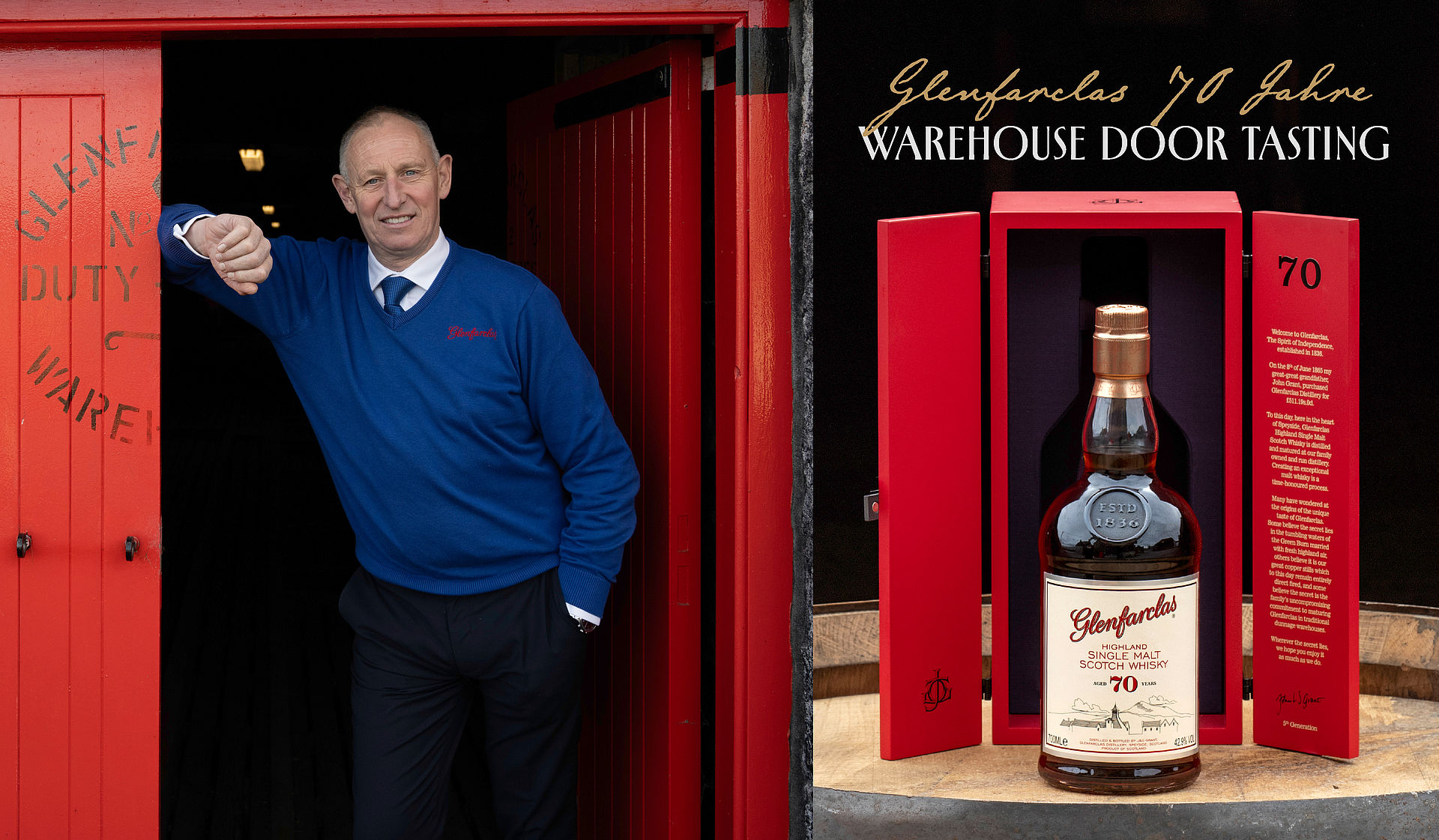 Glenfarclas: Warehouse Door Tasting am 02. Oktober 2026