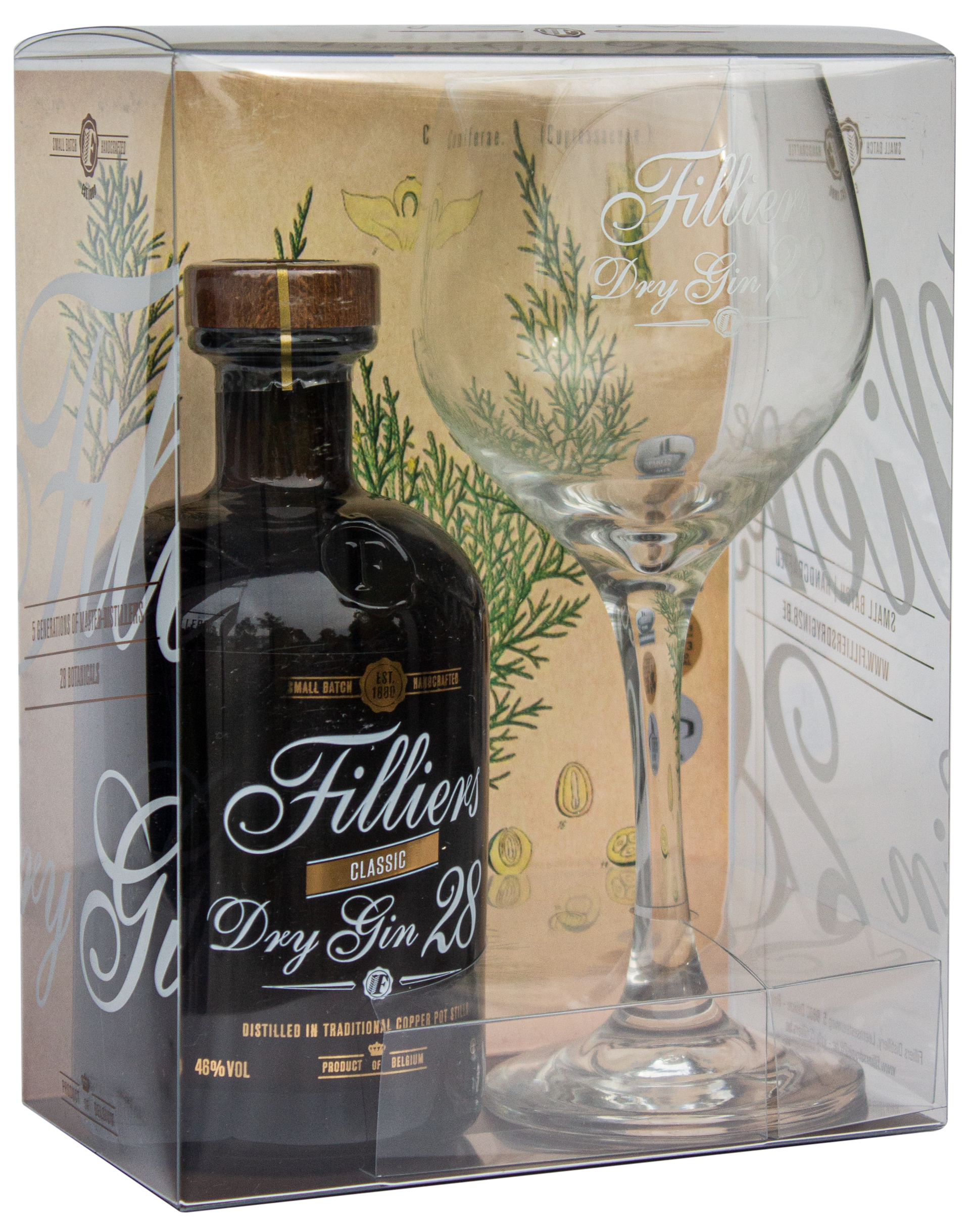 Filliers Dry Gin 28 Geschenk-Set