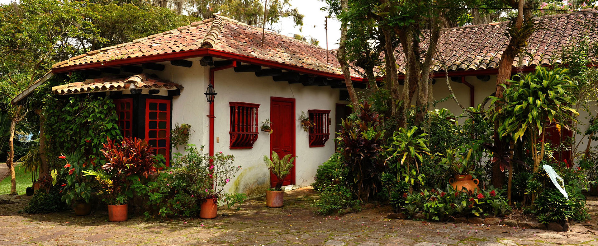 Gebäude auf der Hacienda Coloma