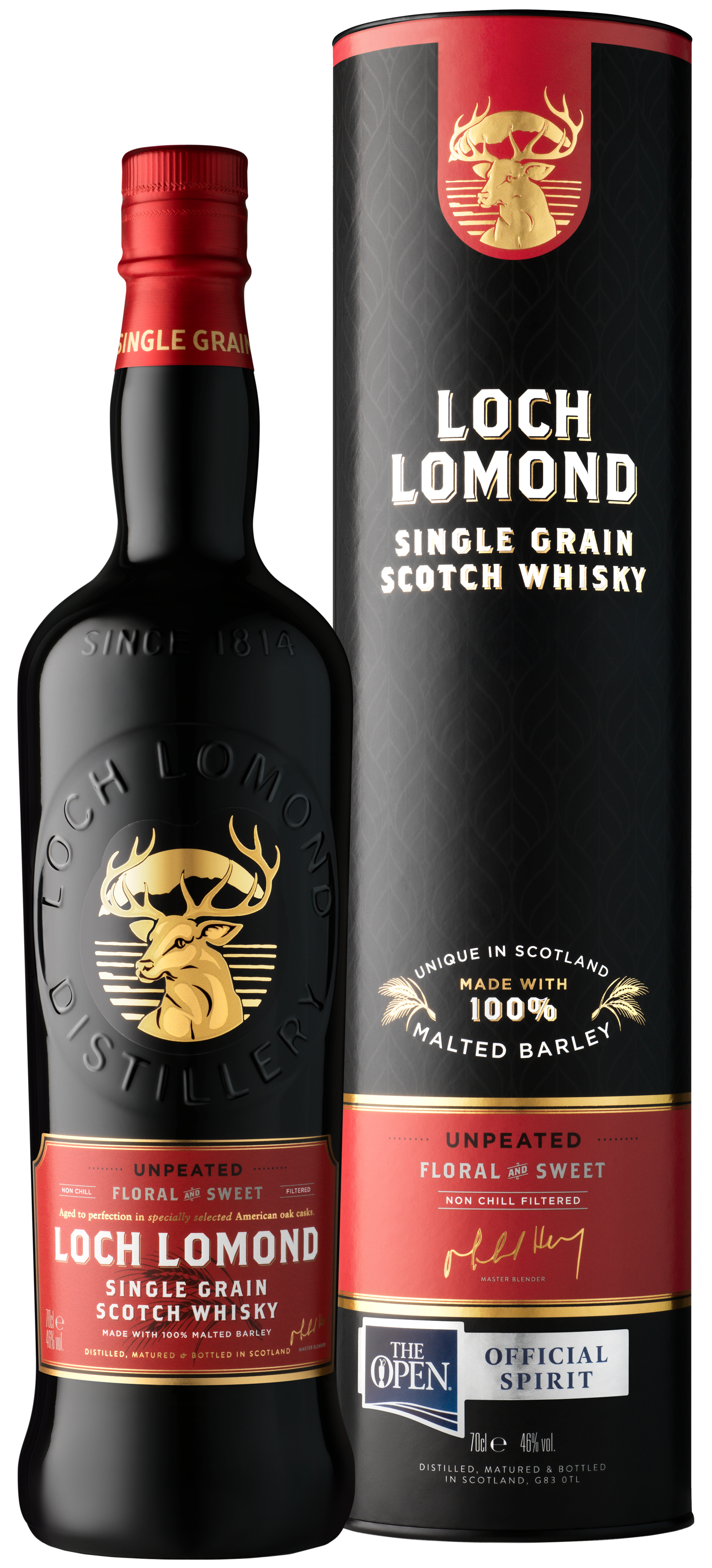 Loch Lomond Single Grain Unpeated
