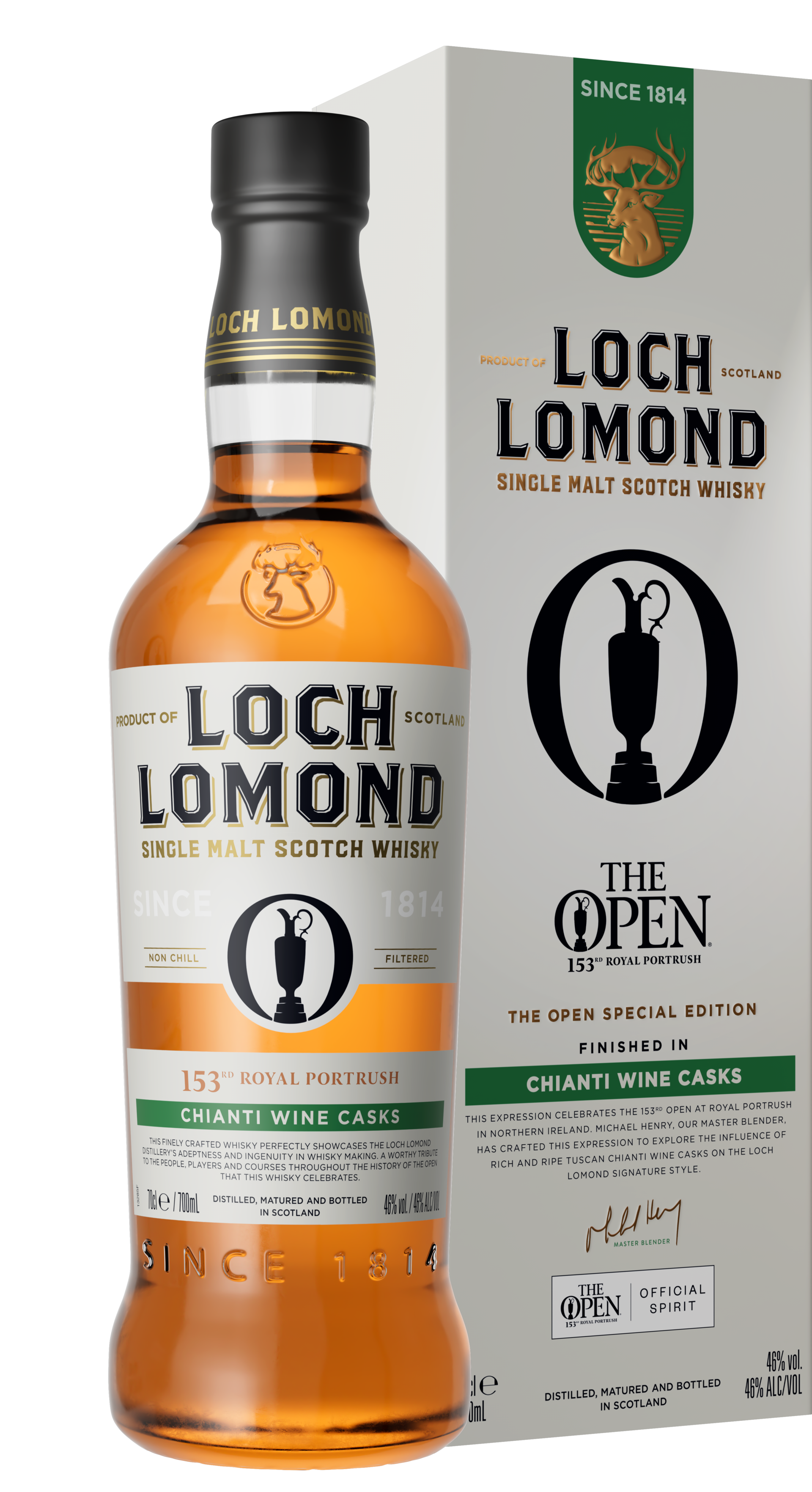 Loch Lomond The Open Special Edition 2025 · Chianti Wine Cask Finish