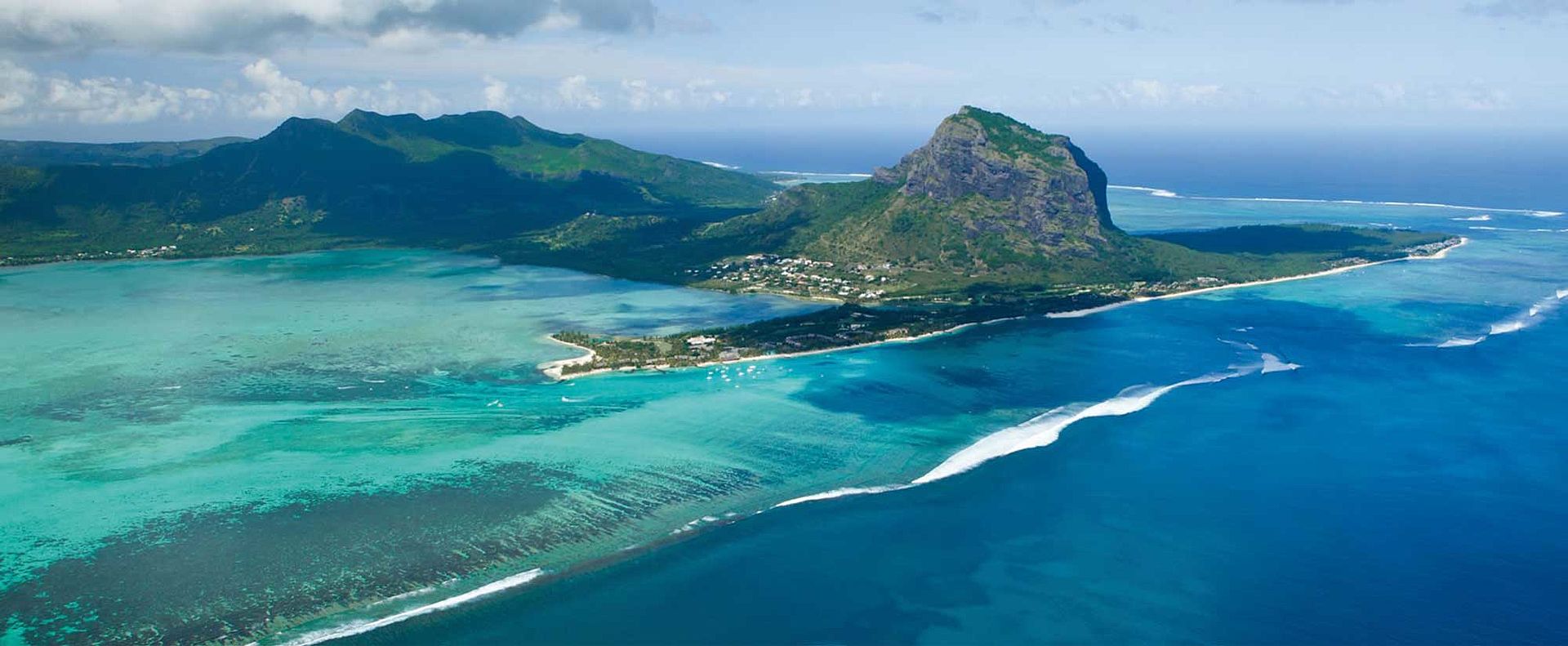 Luftaufnahme Mauritius