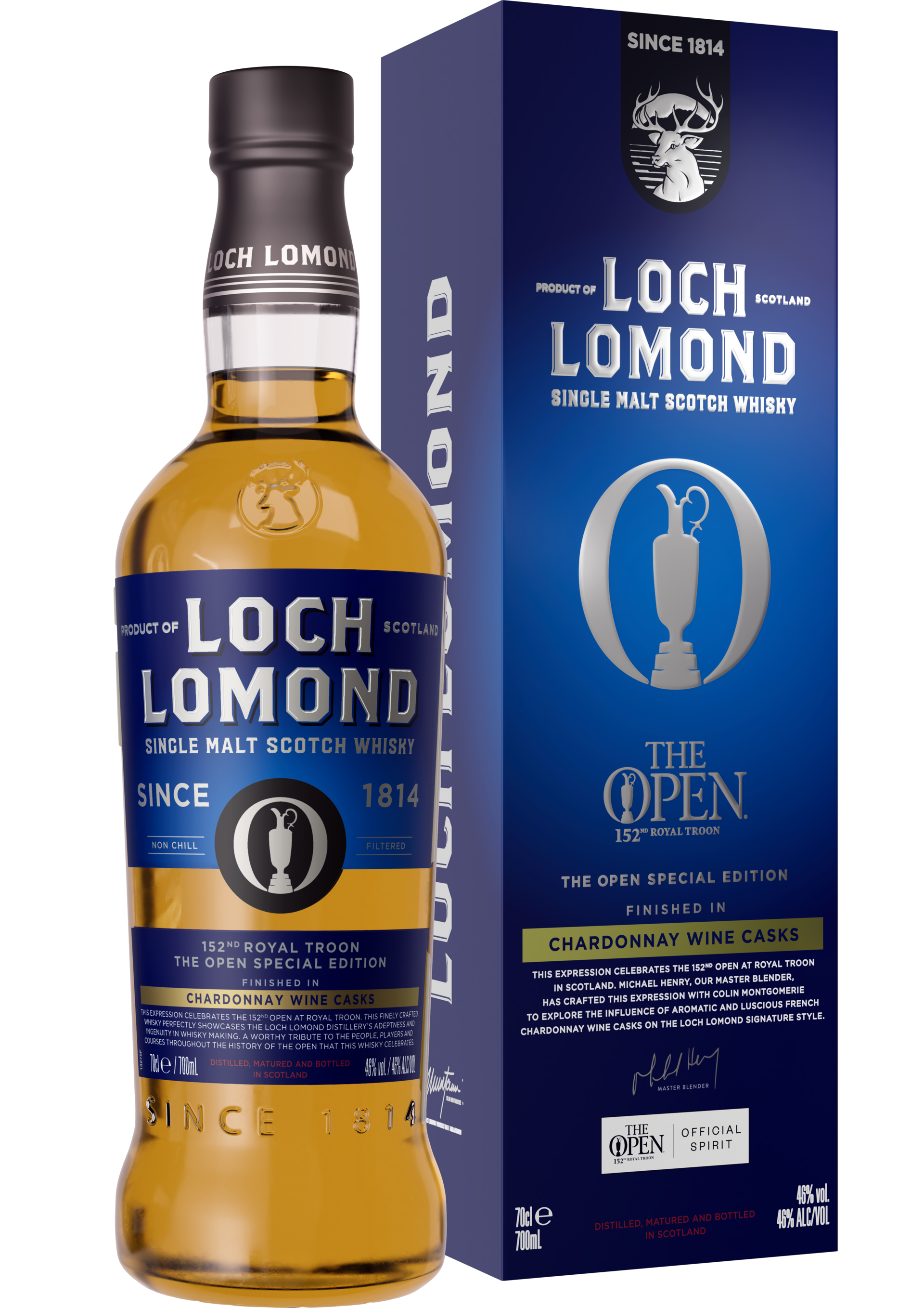 Loch Lomond The Open Special Edition 2024 · 1st Fill Chardonnay Wine Finish