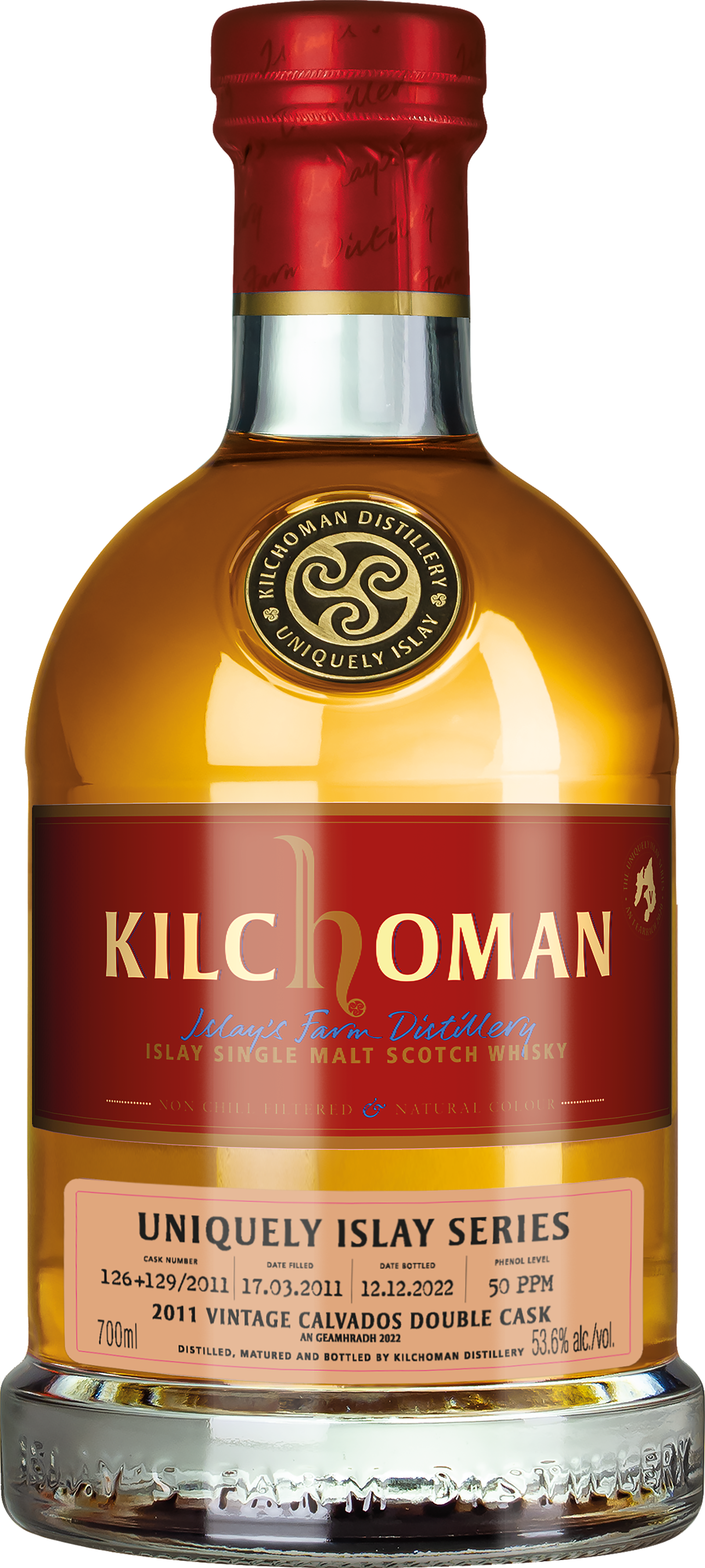 Kilchoman Uniquely Islay Series - 2011 Vintage Calvados Double Cask 