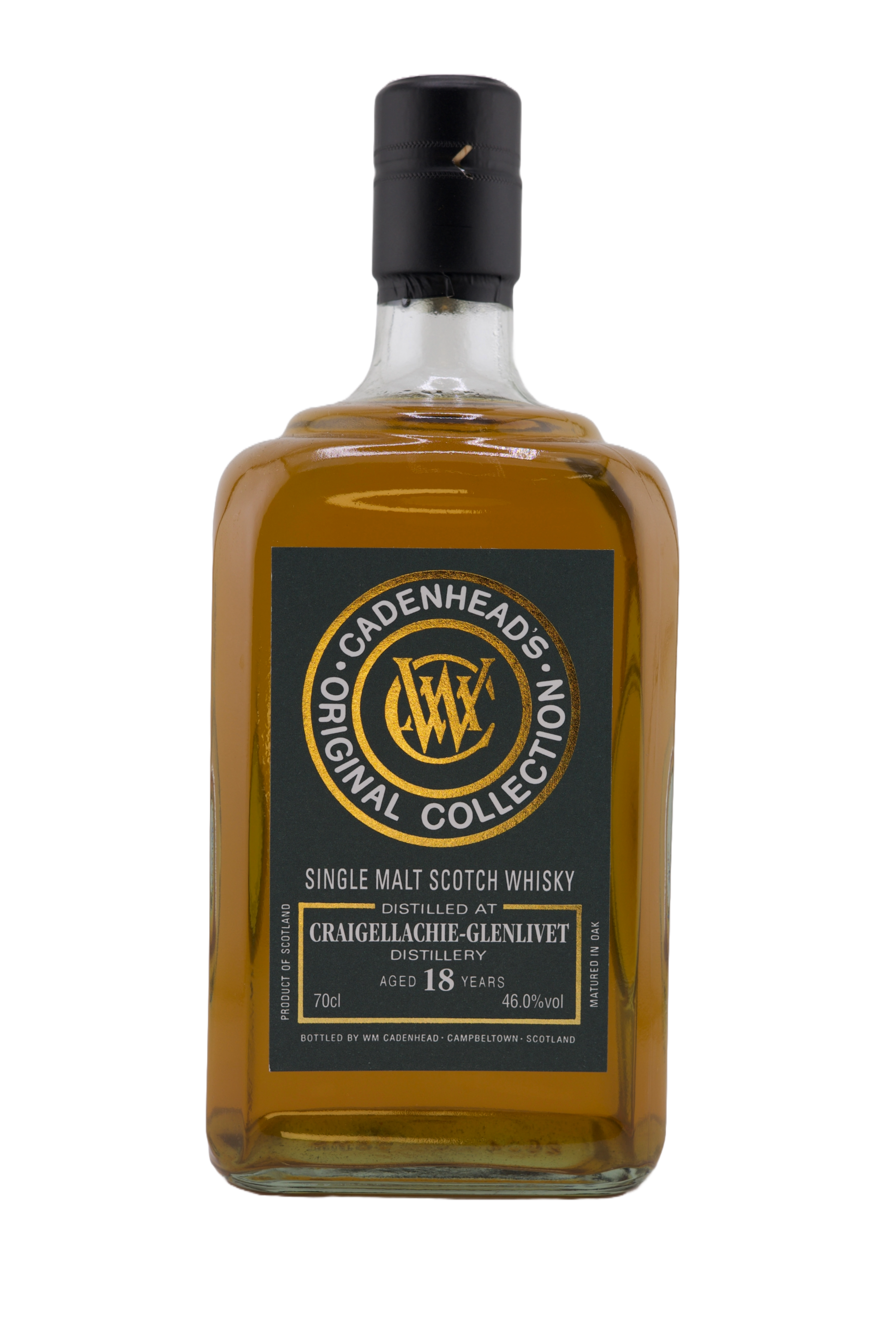 Cadenhead's Craigellachie-Glenlivet 18 Jahre · Vollfassreifung in Oloroso Hogsheads