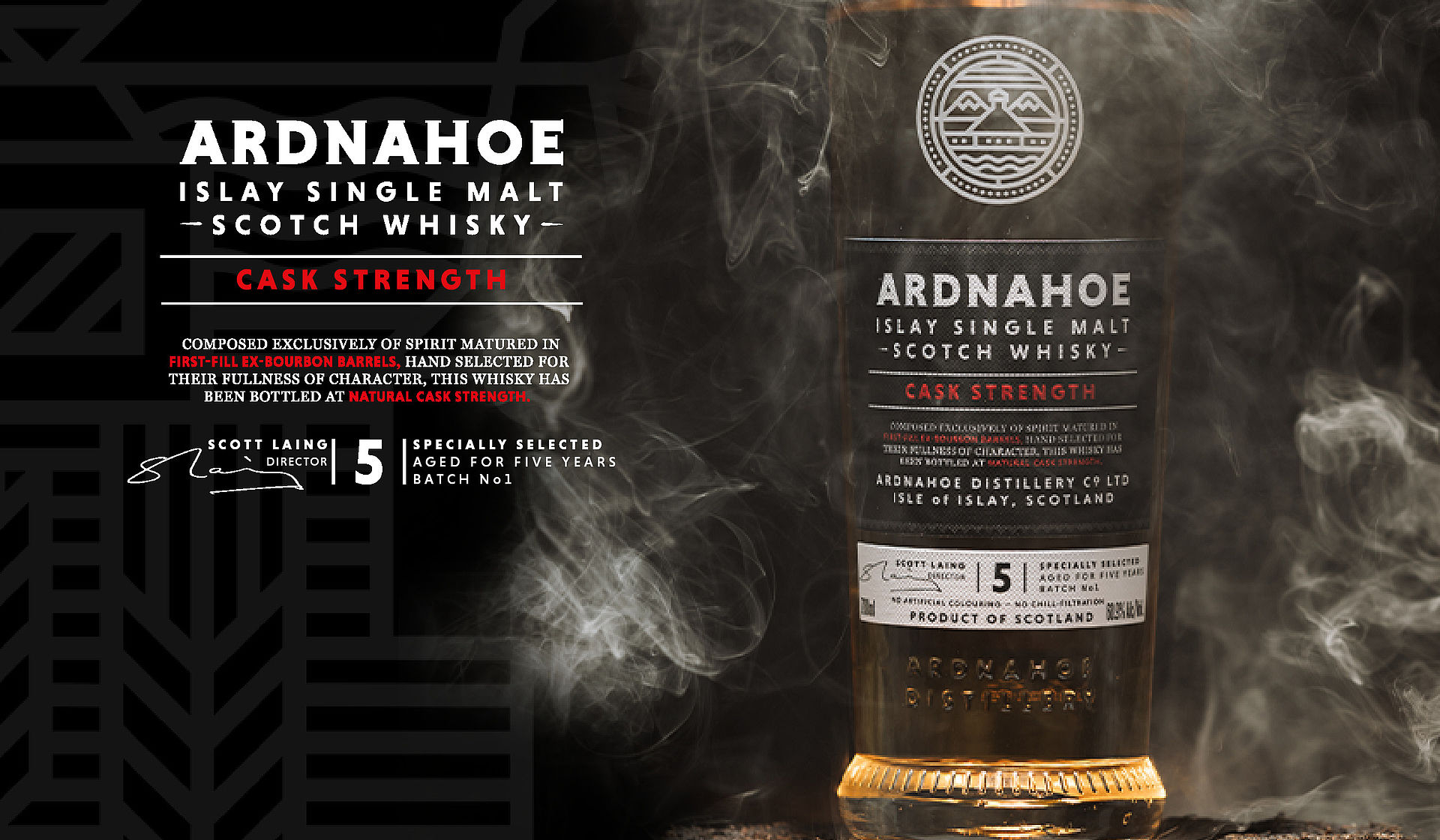 Ardnahoe Cask Strength Edition · Batch No.1