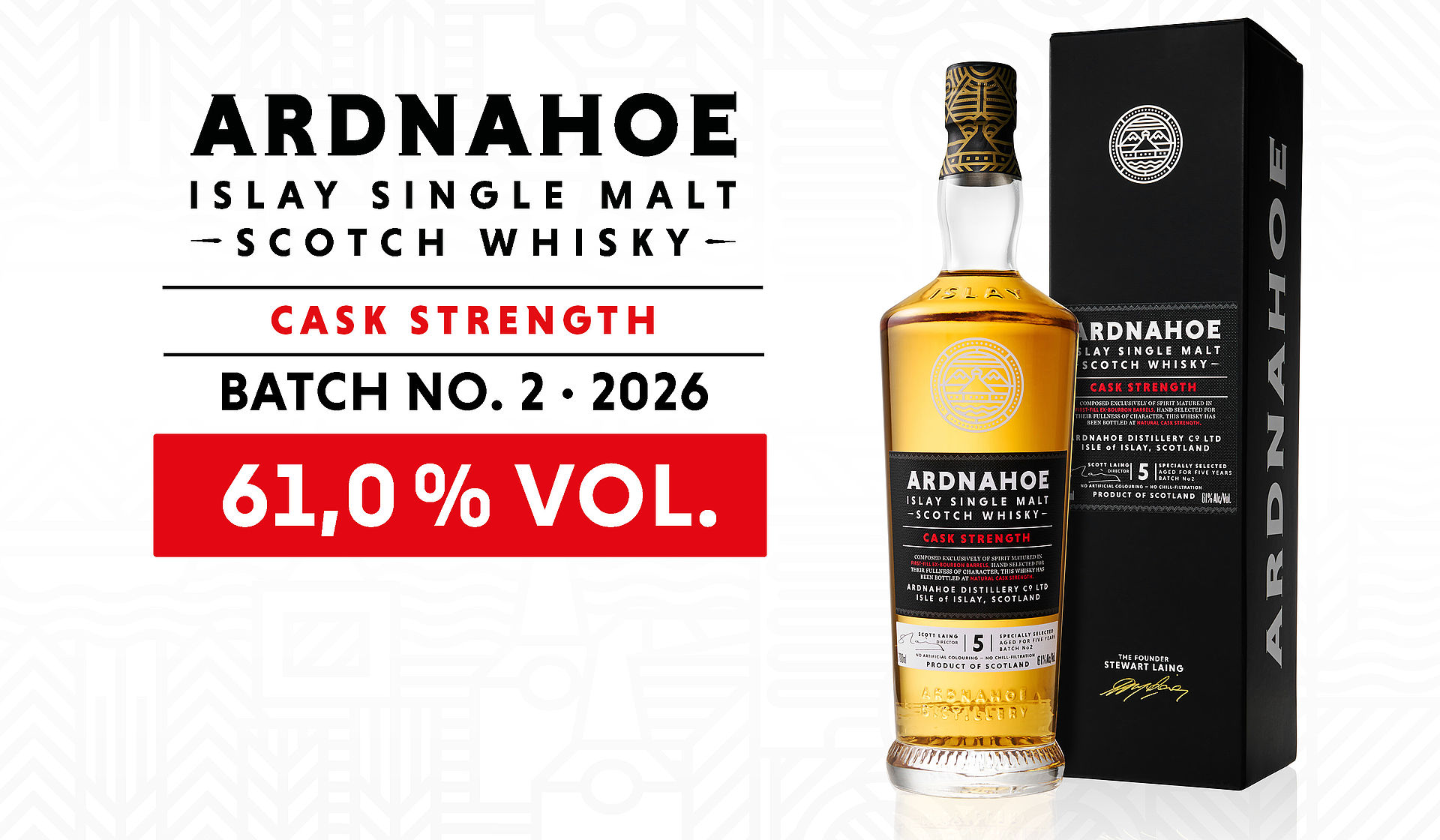 Ardnahoe Cask Strength · Batch No.2 · AKTION 17 + 1